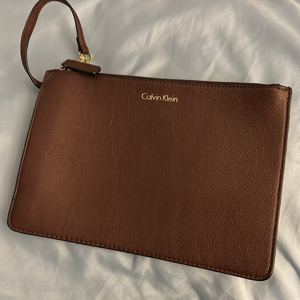 Calvin Klein wrist wallet/ travel bag